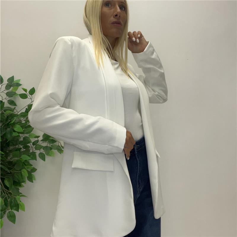 blazer con manica regolare bis